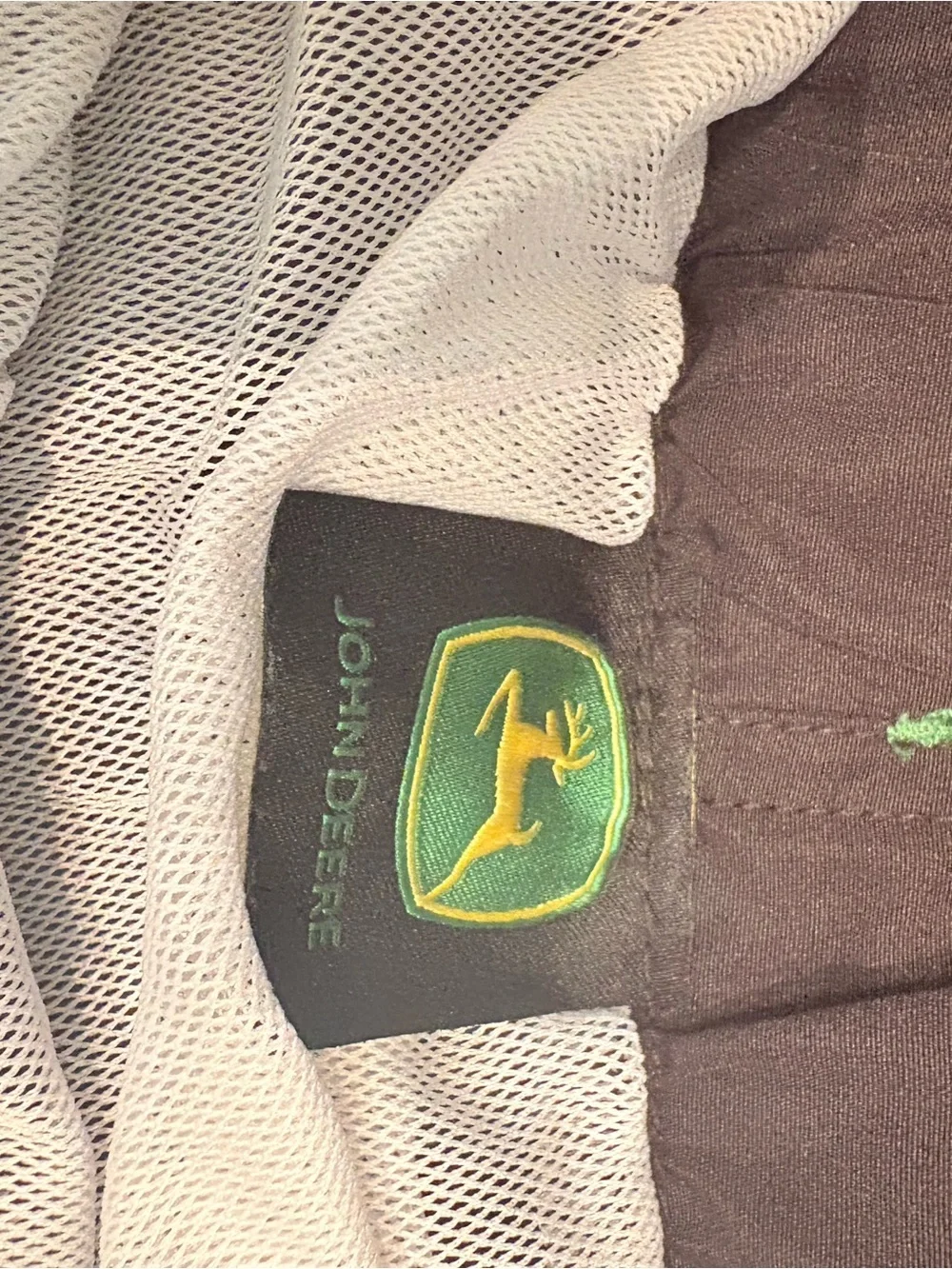 John Deere Black and Green Boys Shorts
